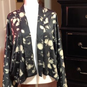 A New Day Black and Cream Kimono